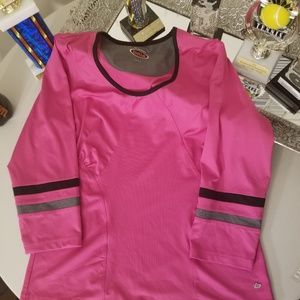 Bolle High Perform. 3/4 Sleeve Tennis Shirt NWOT